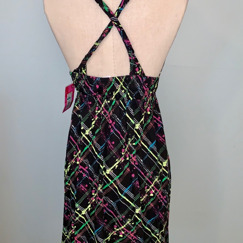Multicolored Rave Paint Splat Dress - Picture 2 of 4